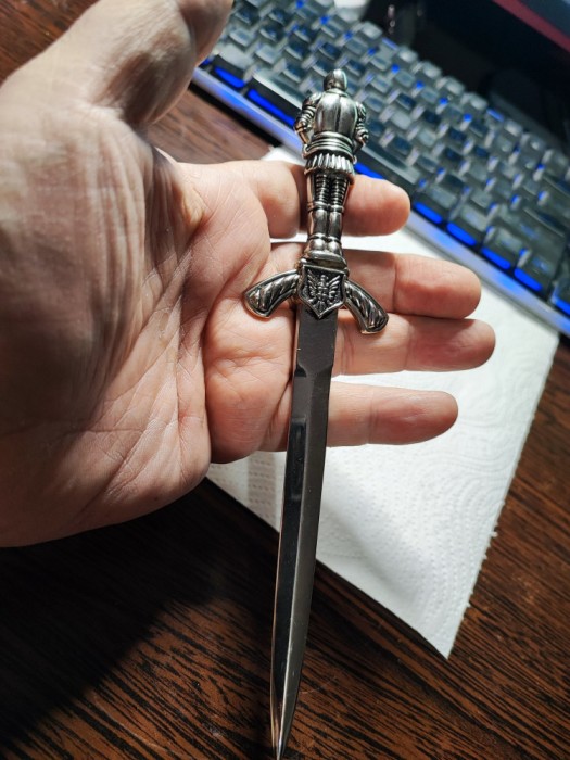 Cutit vintage scrisori german