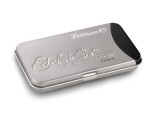 CASETA METALICA EDELSTEIN CU PATROANE,SET 6 PATROANE,NEGRU ONYX, Pelikan