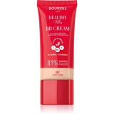Bourjois Healthy Mix Clean &amp; Vegan BB Cream crema BB culoare 01 Ivory 30 ml