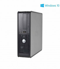 PC Refurbished Dell Optiplex Gx 755 DT, E8400, Windows 10 Home foto