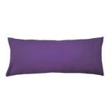 Perna cervicala dreptunghiulara, 50 x 20cm, plina cu Puf Mania Relax, culoare mov