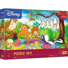 PUZZLE TREFL 160 BAMBI SI PRIETENII PADURII SuperHeroes ToysZone foto