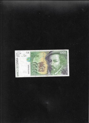 Spania 1000 1.000 pesetas 1992 seria5704605 foto