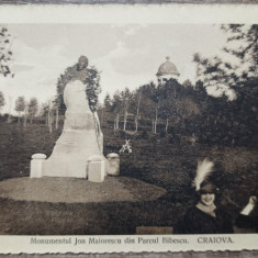 Monumentul Ion Maiorescu din Parcul Bibescu, Craiova// CP