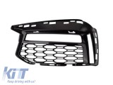 Capac stang &icirc;n jurul luminii DRL potrivit pentru bara de protectie M tech din fata pe BMW Seria 5 G30, G31 2017-2020 Performance AutoTuning