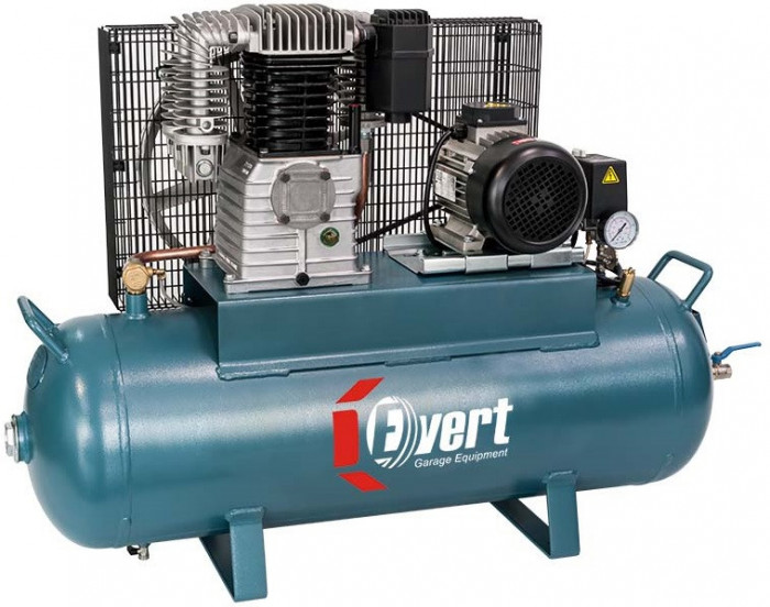 Compresor Aer Evert 100L, 400V, 2.2kW EVERTK100-450