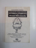 COMENTARII ASUPRA LUCRARII PUTEREA GANDULUI de ALEXANDRU DOBOS, 1994