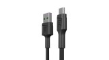 Green Cell GC PowerStream PowerStream USB-A - Micro USB 30cm QC 3.0 Cablu de date și &icirc;ncărcare QC 3.0