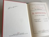 B. SPINOZA 250 ANI DE LA MOARTE- DUPA EXEMPLARUL ANIVERSAR REV.DE FILOSOFIE 1930