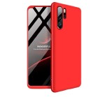 Husa protectie 360 fata + spate + folie silicon Huawei P30 Pro , Rosu