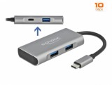 HUB 3.2 Gen 2-C la 3 x USB-A + 1 x USB-C, Delock 63261