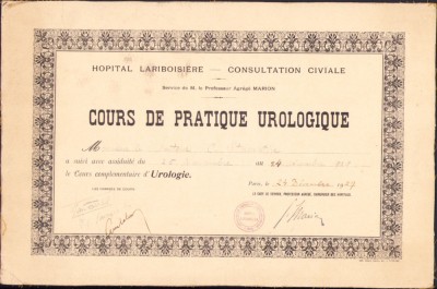 Diplomă Constantin Stamatiu medic-șef Corpul 3 Armată + Spital Militar Cluj 1929 foto