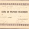 Diplomă Constantin Stamatiu medic-șef Corpul 3 Armată + Spital Militar Cluj 1929