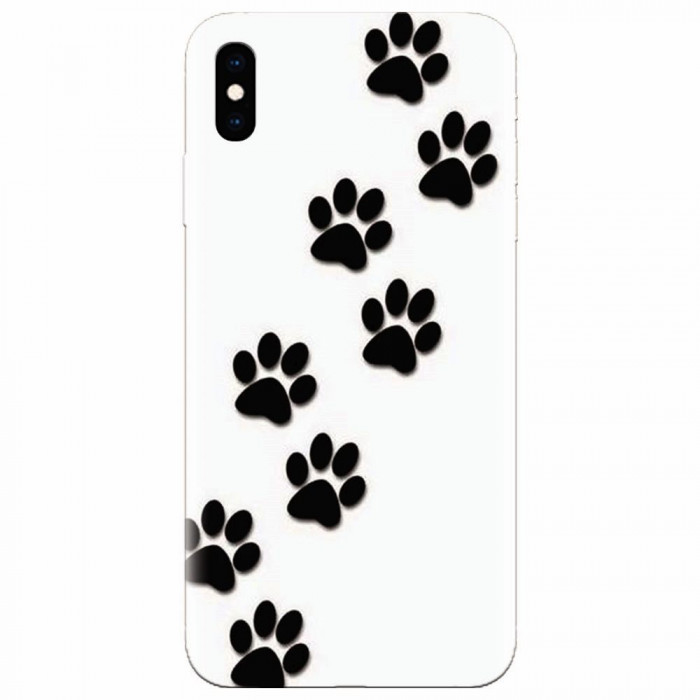 Husa silicon pentru Apple Iphone X, Dog Mark