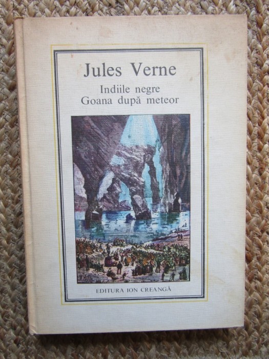 JULES VERNE - INDIILE NEGRE / GOANA DUPA METEOR (1979, editie cartonata)
