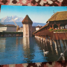 CARTE POSTALA --LUZERN CIRCULATA