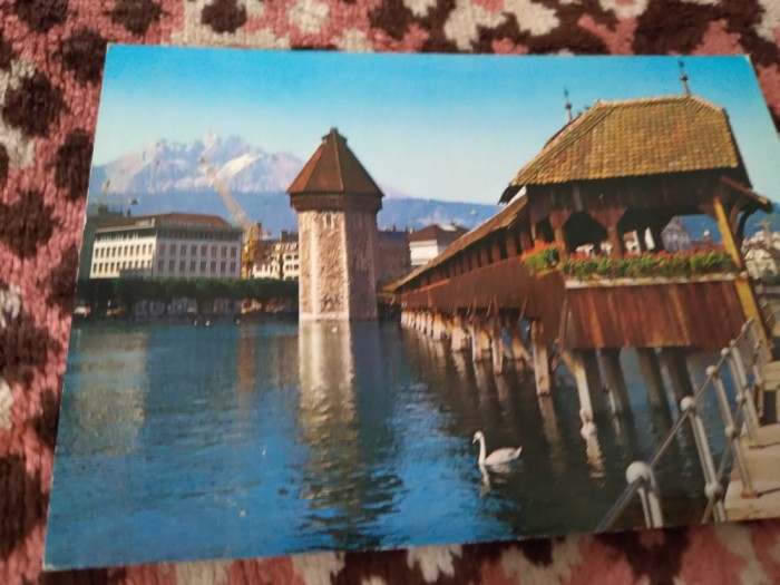 CARTE POSTALA --LUZERN CIRCULATA