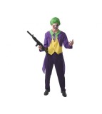 Costum Crazy Clovn pentru Adulti, Marimea 52