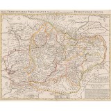 Harta Transilvania, Alexis-Hubert Jaillot, cca. 1695, 50x60cm, reproducere