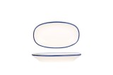 Bonna Placa de service - Linea Blue - Por&Aring;&pound;elan - 15x8.5 cm - set de 4