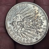 Germania 3 drei mark 1911 G , argint