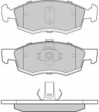 Placute frana Dacia Logan Mcv (Ks), Logan Pick-Up (Us), Sandero; Renault Logan 1 Combi (Ks) SRLine parte montare : Punte fata