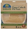 Forme Copt Tarta Hartie If You Care, Rotunde, &Oslash;20cm, Set 4 Bucati, Nealbita, Fara Clor
