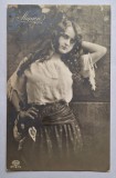 Tiganca, superba poza - Fotografie - Carte Postala veche, anul 1915