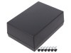 Carcasă Universală ABS Neagră 123x174x63mm