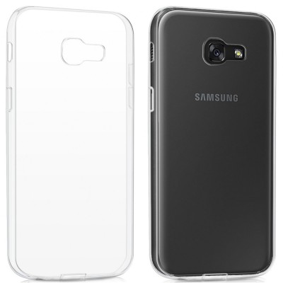 Capac de protectie din TPU transparent 0.8 mm pentru Samsung Galaxy A3 (2017) / A320 foto