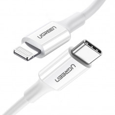 Cablu USB Tip C Ugreen MFi - Lightning 3A 2m Alb (US171) 60749-UGREEN