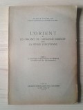Aram M. Frenkian - L'Orient et les origines de l'idealisme subjectif dans la pensee europeenne (vol. 1; 1946)