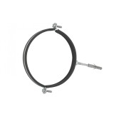 Clema metalica cu cauciuc pentru fixare tevi in perete, 4&quot;, 107 - 112 mm, Geko G17297