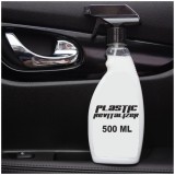 Solutie intretinere, revitalizare si curatare elemente din plastic, 500ml, cu pulverizator si aplicator, AVEX