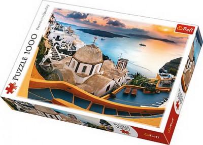 PUZZLE TREFL 1000 SANTORINI foto