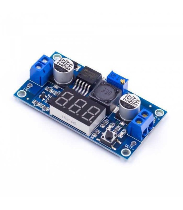 Modul DC-DC step down LM2596DISPLAY PT V