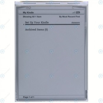 Display LCD Amazon Kindle 4 ED060SCF (LF) foto