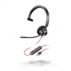 Casti Plantronics Blackwire 3310 USB-A Black foto