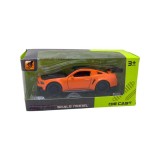 Macheta metal Ford Mustang portocaliu 1:36