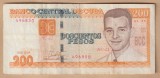 (18) BANCNOTA CUBA - 200 PESOS 2019, PORTRET FRANK PAIS, SEMNATURA IRMA MARGARITA MARTINEZ CASTRILLON