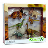 Set de 6 figurine pictate manual Dinozauri 1 89574, Collecta
