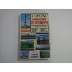 LAROUSSE - MICA ENCICLOPEDIE DE GEOGRAFIE