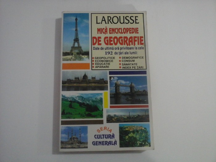 LAROUSSE - MICA ENCICLOPEDIE DE GEOGRAFIE