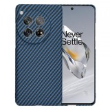 Husa pentru OnePlus 12, Techsuit, Carbonite FiberShell, Turcoaz