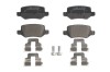 Set placute frana,frana disc MERCEDES A-CLASS (W168) (1997 - 2004) KROTTENDORF KRO1481