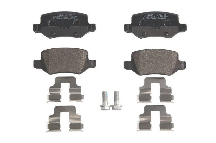 Set placute frana,frana disc MERCEDES A-CLASS (W168) (1997 - 2004) KROTTENDORF KRO1481