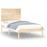 Cumpara ieftin Cadru de pat mic single, 75x190 cm, lemn masiv