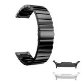 Curea din metal compatibila cu Samsung Galaxy Watch8 Classic 46mm, Negru