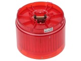 Semnalizator Luminos LED Roșu 24V DC IP65 70x50mm
