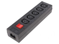 Conector de Alimentare AC Splitter 10A 250VAC IEC 60320
